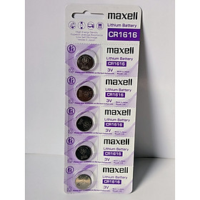 Mua Vỉ 5 Viên Pin Maxell CR2032 / CR2025 / CR2016 / CR1632 / CR1620 / CR1616 / CR1220 Maxell Lithium 3V - Made In Japan
