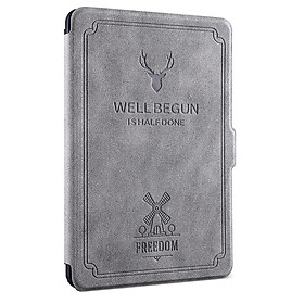 Bao Da Case Cover Dành Cho Máy Đọc Sách All New Kindle 2019 (Gen 10) Hàng Chính Hãng Helios HL-101