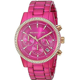 Michael Kors Women's Ritz Silver-Tone Watch MK6474