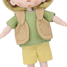 Ball Jointed Doll 5.5 inch Kids Pretend DIY Toys Boy BJD Doll for Parties