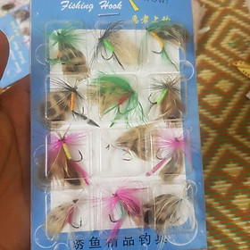 Mồi giả côn trùng, ong, muỗi , bướm 3d