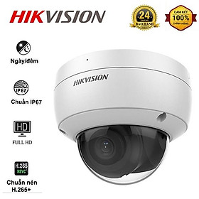 Mua Camera IP Bán Cầu Hikvision DS-2CD1123G0E-IF và DS-2CD1123G0E-ID 2MP Chống bụi nước IP67  Poe.H.265+. full HD - Hàng Chính Hãng