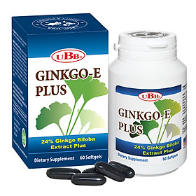 Thực Phẩm Chức Năng - UBB GINKGO-E PLUS - Tăng tuần hoàn máu não