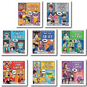 Combo BIỆT ĐỘI CẢM XÚC (8 Cuốn) - Alpha Books