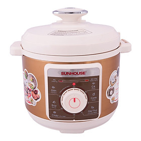 Nồi Áp Suất Điện Đa Năng Sunhouse SHD1558G (5.0 Lít) - Hàng Chính Hãng