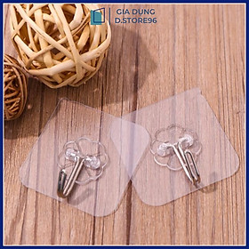 Mua COMBO 10 Móc Dán Tường  Móc Treo Đồ  Treo Quần Áo  Chìa Khóa  Phụ Kiện Trong Suốt Chịu Lực Siêu Dính