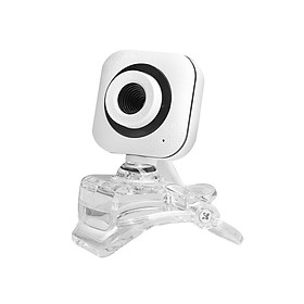 Portable HD Webcam 480P 0.3MP 30fps Camera with Clear Mount Clip Built-in Microphone Notebook Laptop PC Desktop Computer