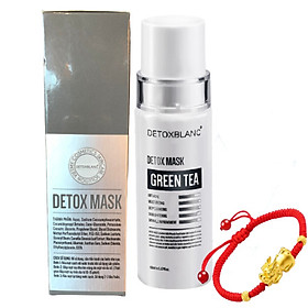 Mặt Nạ Thải Độc Trắng Da Ngừa Mụn Nám Detox BlanC: Detox Mask (mẫu mới) - Tặng Vòng tay thời trang