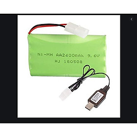 Pin và sạc usb đồ chơi điều khiển 9.6v 2400mah NIMH pin tốt