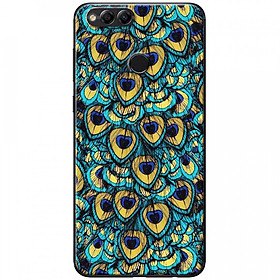 Ốp lưng dành cho Honor 7X mẫu Đuôi chim công