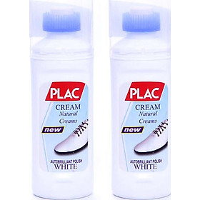 Bộ 2 Chai xịt trắng giày plac Kèm đầu cọ 100ml