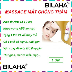 Máy Massage Mắt Mini Cầm Tay 4 Đầu Thay (Có Hàng Sẵn) Cây Lăn Mặt Nâng Cơ (Hàng Chính Hãng)