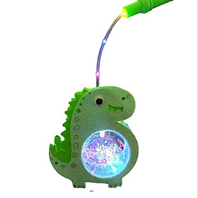 Lồng đèn trung thu hình thỏ, thiên nga, khủng long, phát sáng nhiều màu siêu dễ thương cho bé