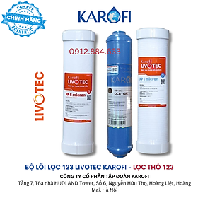 Mua Bộ lọc thô 123 Livotec Karofi cho máy Livotec 612 Hàng chính hãng