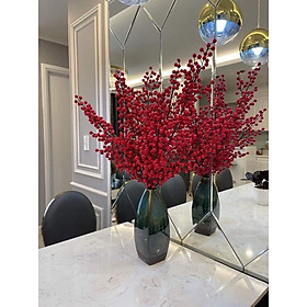 Mua Hoa giả - Đào đông cành dài 12 nhánh cao 1m LOẠI ĐẸP