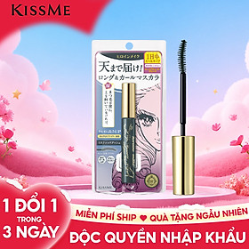 Mascara Nâng Cao Nâng Cong Và Dài Mi Tối Đa Siêu Bền Trong 24h Kissme Heroine Make (Màu Xám Tro)