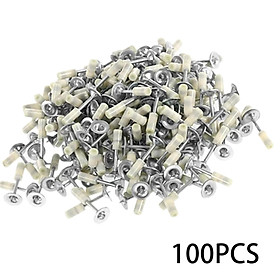 100x Manual Steel Nail Ceiling Artifactsteel Lightweight for Anchor Wire DIY
