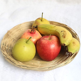 Mua Dĩa tre đan đựng trái cây hoặc trang trí - Handmade 100% - An Toàn cho sức khỏe