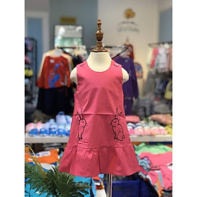 Váy thô thêu thỏ size 3-10T. Thương hiệu litibaby chất lượng cao, made in việt nam