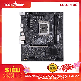 Mainboard Colorful BATTLE-AX B760M-D PRO V20 - Hàng chính hãng