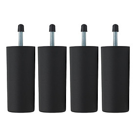 4X Sofa/Ghế/Ottoman Thon Gọn Đồ Chân Giá Đỡ Hoàn Thành 100 Mm