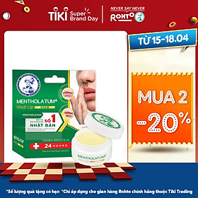 Sáp dưỡng môi chuyên biệt dành cho môi khô, nứt nẻ Mentholatum Medi Lip Balm (7g)