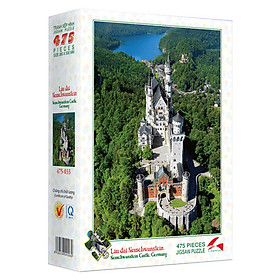 Tranh xếp Hình Tia Sáng Lâu Đài Neuschwanstein (475 Mảnh Ghép)
