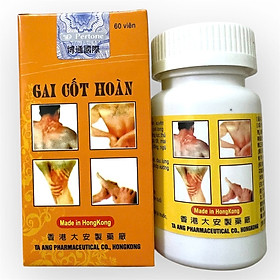 Mua Viên uống Gai cốt hoàn - Hộp 60 viên - Xuất xứ Hồng Kong - Mã số 1430