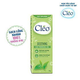 Gel Dịu Da Sau Tẩy Lông Cléo Giúp Chậm Mọc Lông (50g)