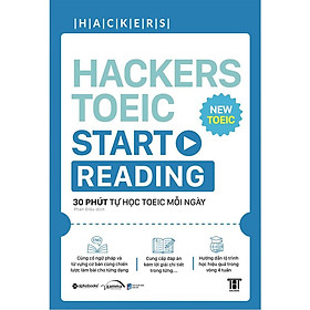 Hình ảnh Sách Hackers TOEIC Start Reading - 30 Phút Tự Học TOEIC Mỗi Ngày