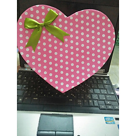 Sét 3 hộp đựng quà hình trái tim nhiều mẫu đẹp( size 14-16-18cm)