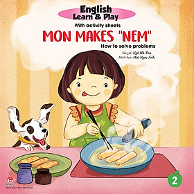 Hình ảnh Kim Đồng - English Learn & Play with activity sheets - Mon makes “Nem” - How to solve problems