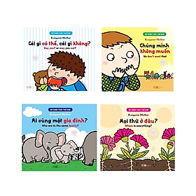 Combo Bé nhận thức thế giới (4 cuốn)