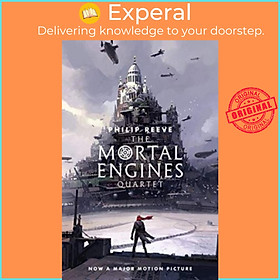 Sách - Mortal Engines (Ian McQue boxset x4) by Philip Reeve (UK edition, paperback)