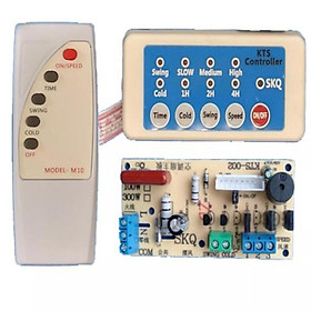 Mua BỘ MẠCH ĐỦ TAY ĐIỀU KHIỂN TỪ XA CHO QUẠT ĐIỀU HÒA HƠI NƯỚC ĐA NĂNG  CÔNG SUẤT 200W-220V-PHIÊN BẢN MỚI NHẤT CÓ JACK PHAO