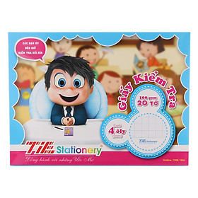 Hộp Giấy Kiểm Tra Caro 4 Ôly 20 Tờ TIE HKT-HS1