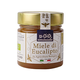 Mật Ong Hoa Bạch Đàn Hữu Cơ 280g Sottolestelle Organic Eucalyptus Honey