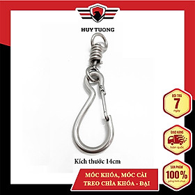 Mua Móc khóa  móc cài treo chìa khóa 4 size Inox 304 Cao Cấp - Huy Tưởng