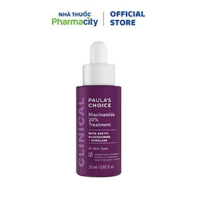Paula's Choice Tinh Chất Thu Nhỏ Lỗ Chân Lông Tối Ưu Clinical Niacinamide 20% Treatment 20ml/Chai