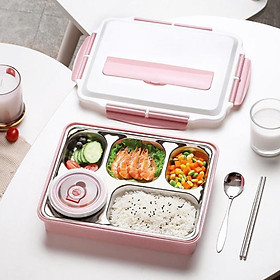 Mua Khay Cơm Phần 5 Ngăn Giữ Nhiệt INOX 304