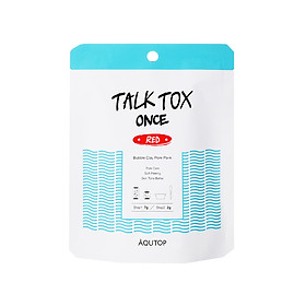 Mặt nạ đất sét AQUTOP Talk Tox Once Red (7g x2g)