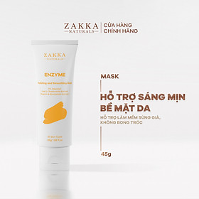 Mặt Nạ Enzyme Zakka Naturals tẩy da chết sinh học Enzyme Polishing and Smoothing Mask 45g
