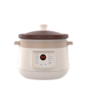Nồi kho hầm đa năng UNIE USC308, lòng nồi gốm tử sa cao cấp, dung tích 3L, 8 chức năng nấu đa năng, bảo hành 12 Tháng - hàng chính hãng