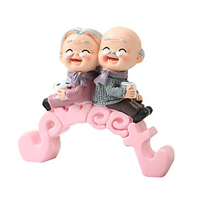 Couple Statues Durable Portable Present for Coffee Table Bedroom Office