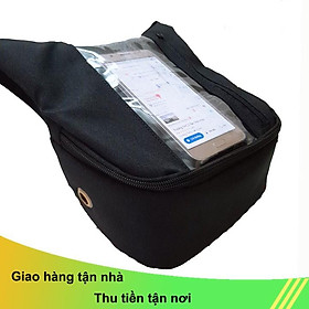 Túi treo điện thoại đúng Sunha gắn đầu xe máy bằng chất liệu vải bố chuyên dụng Sunha SIGATO SGT 3679