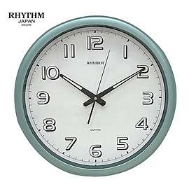 Đồng hồ treo tường Nhật Bản Rhythm CMG805NR05 Kt 42.0 x 4.0cm, 1.4kg Vỏ nhựa. Dùng Pin.