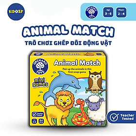 Trò chơi trí tuệ Animal Match giúp trẻ phát triển kỹ năng quan sát và khả năng ghi nhớ
