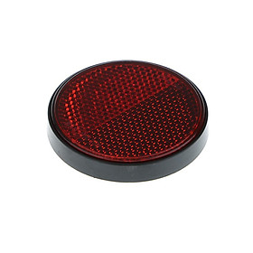 Car Auto  Round Light Reflective Strip Reflector Self Adhesive Red