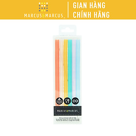 Bộ 6 ống hút silicon kèm cọ rửa Marcus & Marcus