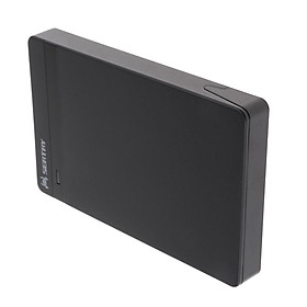 Premium USB 3.0 SATA Hard Driver Enclosure Fit for 2.5 Inch HDD SSD, Black